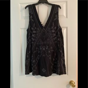 Like New Free People Black Mini Dress